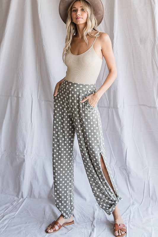 Polka Dot Genie Pants