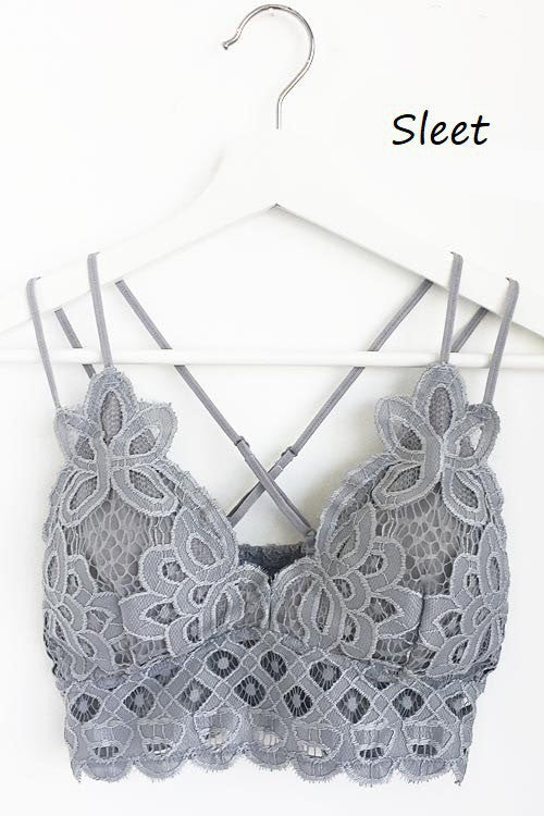 Vintage Crochet Lace Bralette