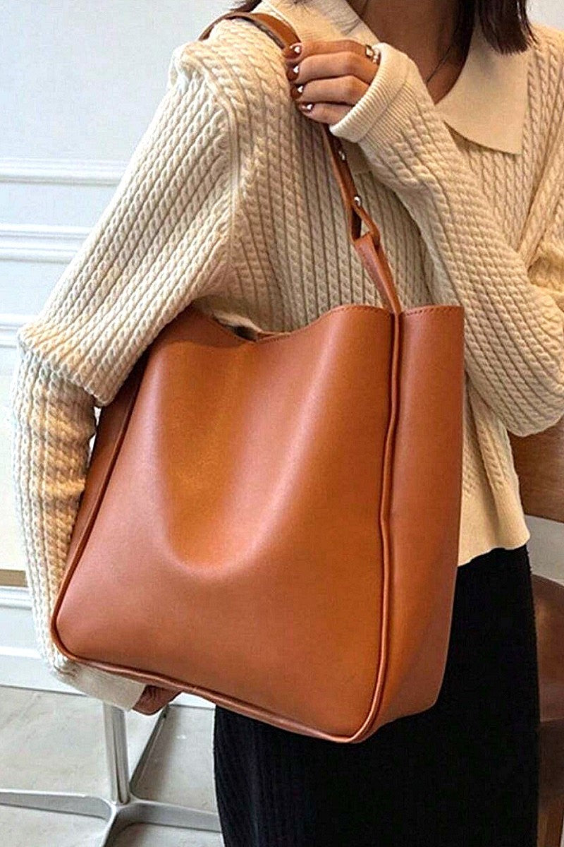 Leather Shoulder Bag