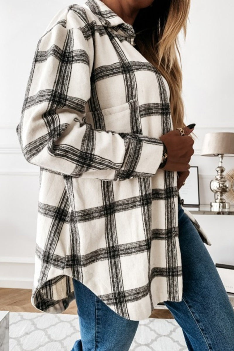 Plaid Oversized Shacket