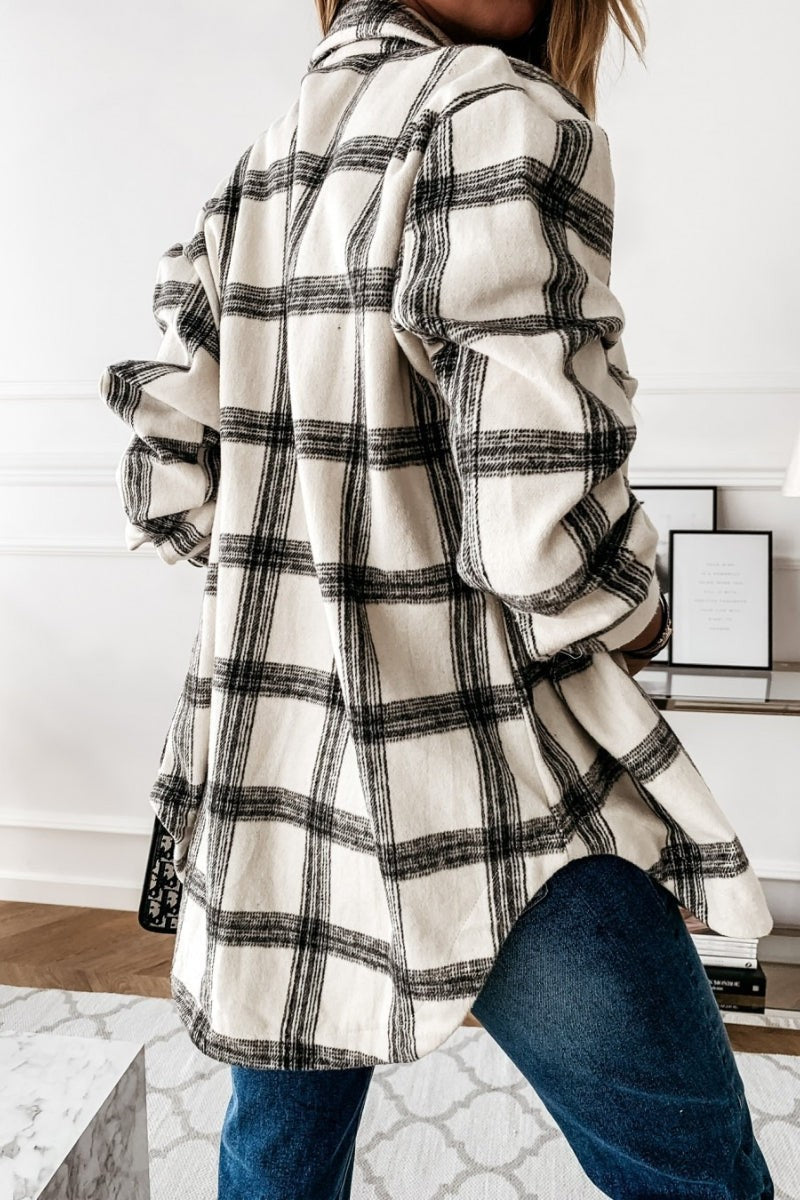 Plaid Oversized Shacket