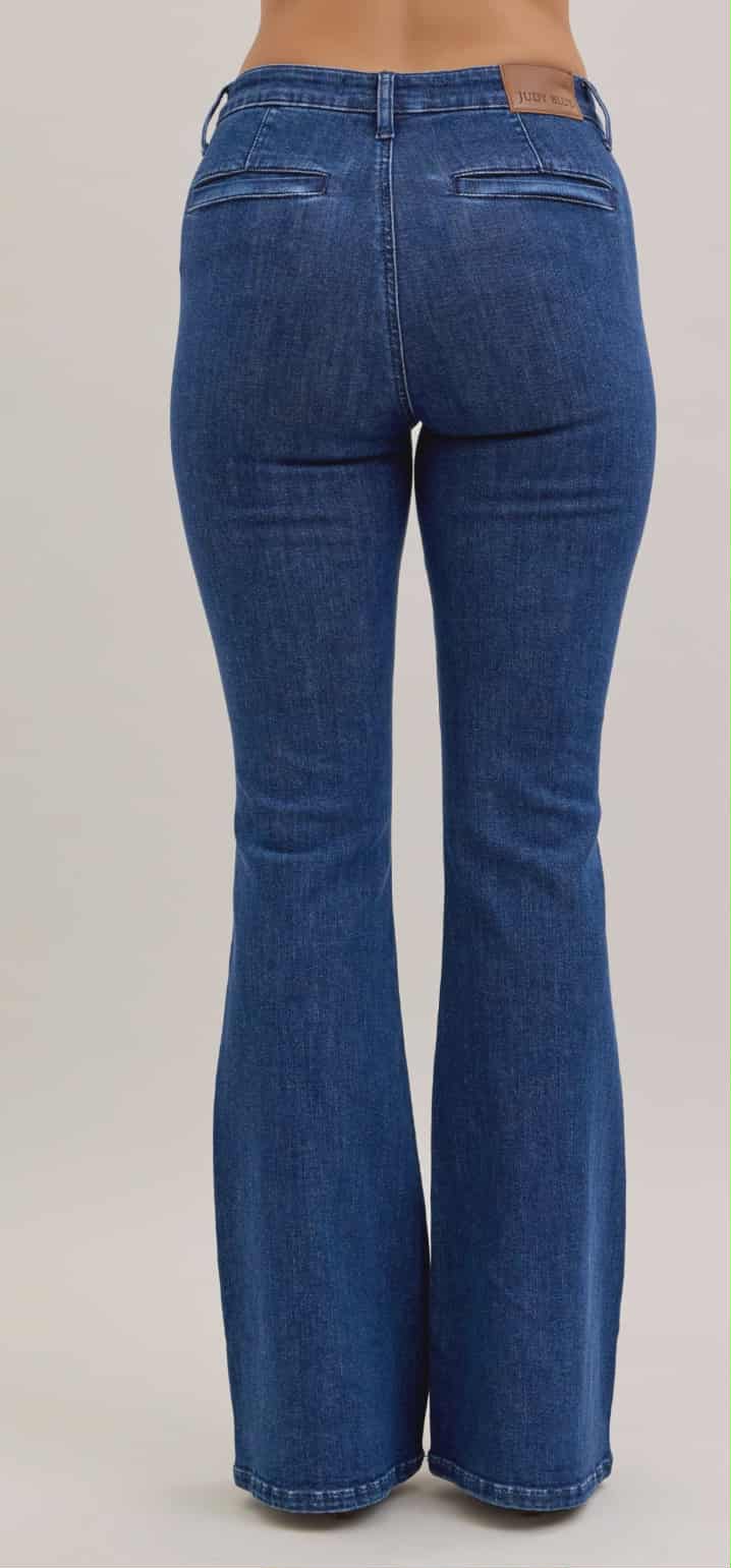 JB881025 Dark Flare Slit Pocket