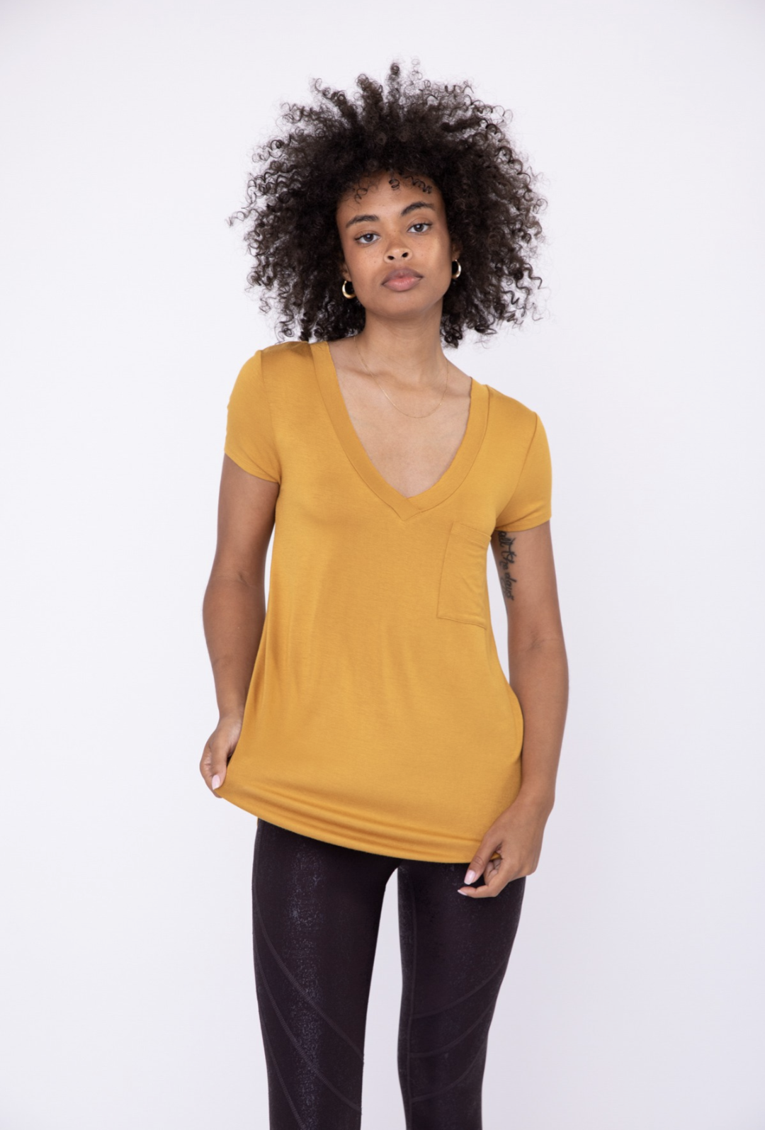 V-Neck Pocket Tee