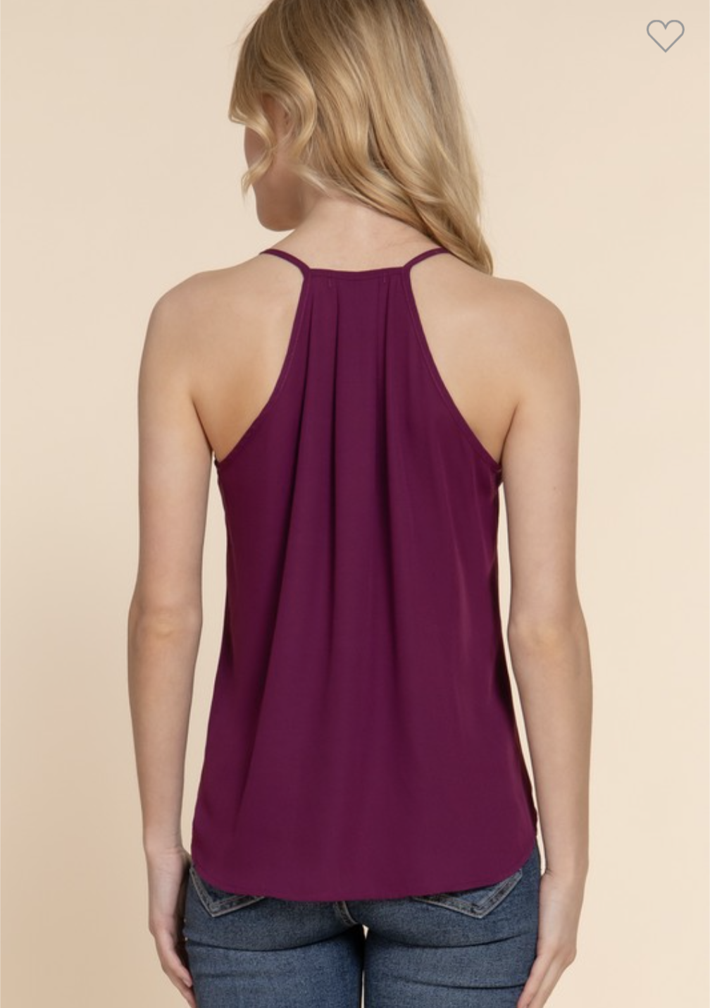 V-neck Surplice Cami Top