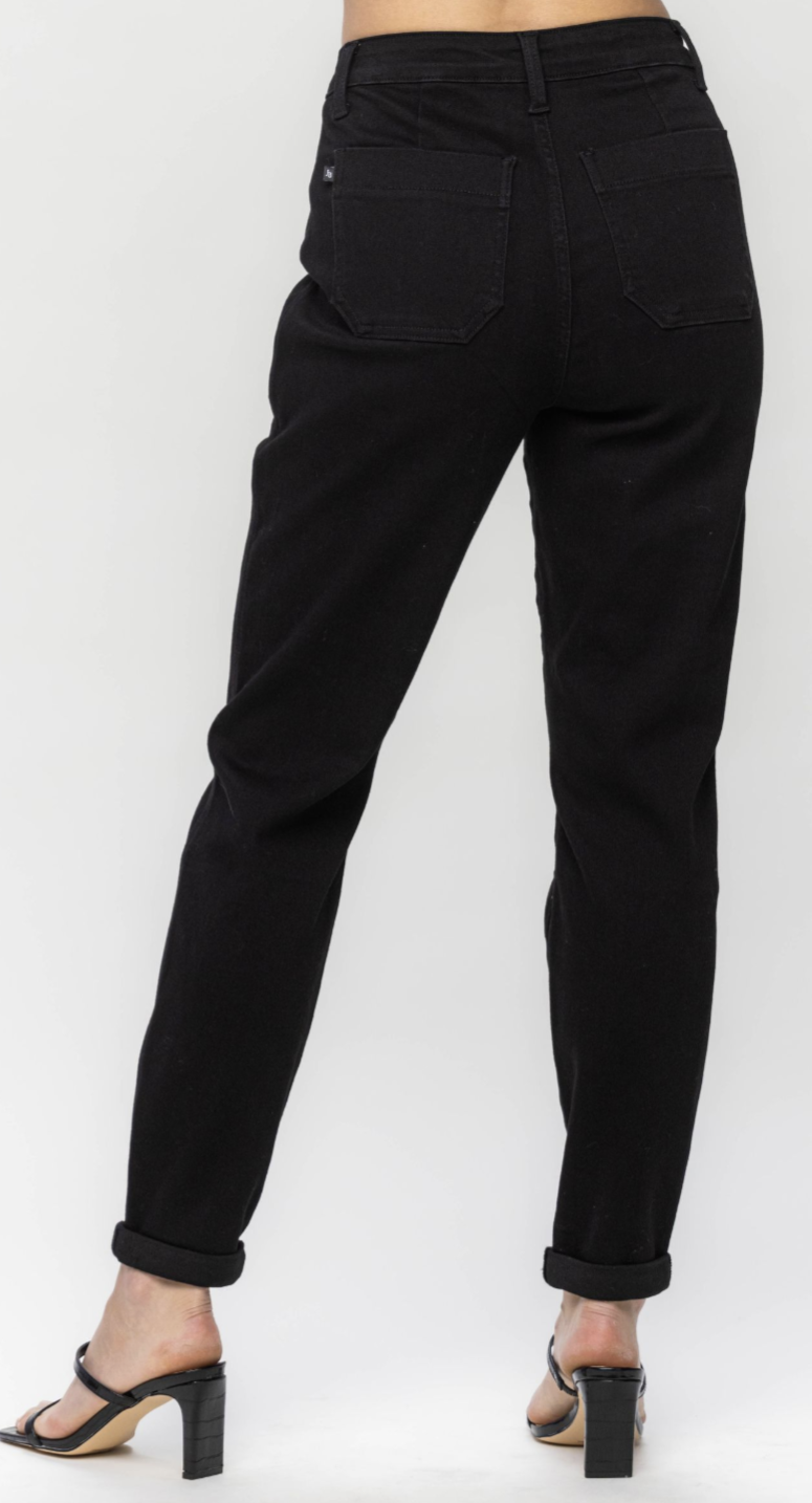 JB88700 Black Joggers
