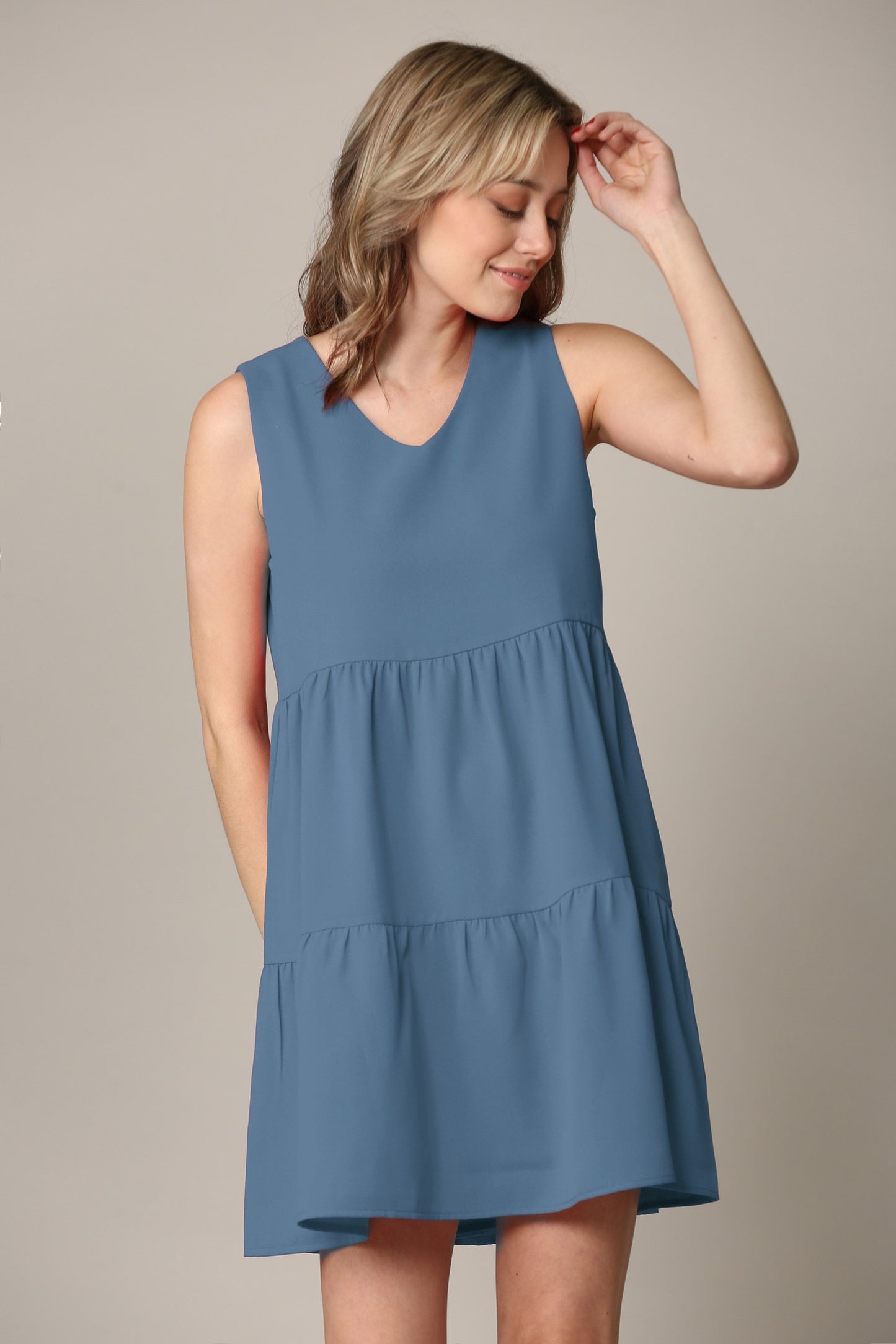 Tiered Swing Dress