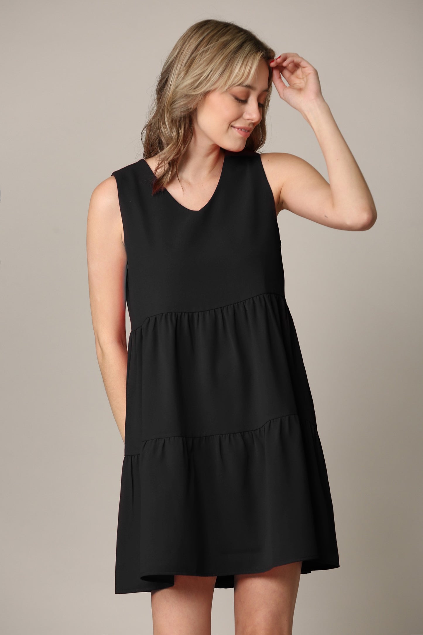 Tiered Swing Dress