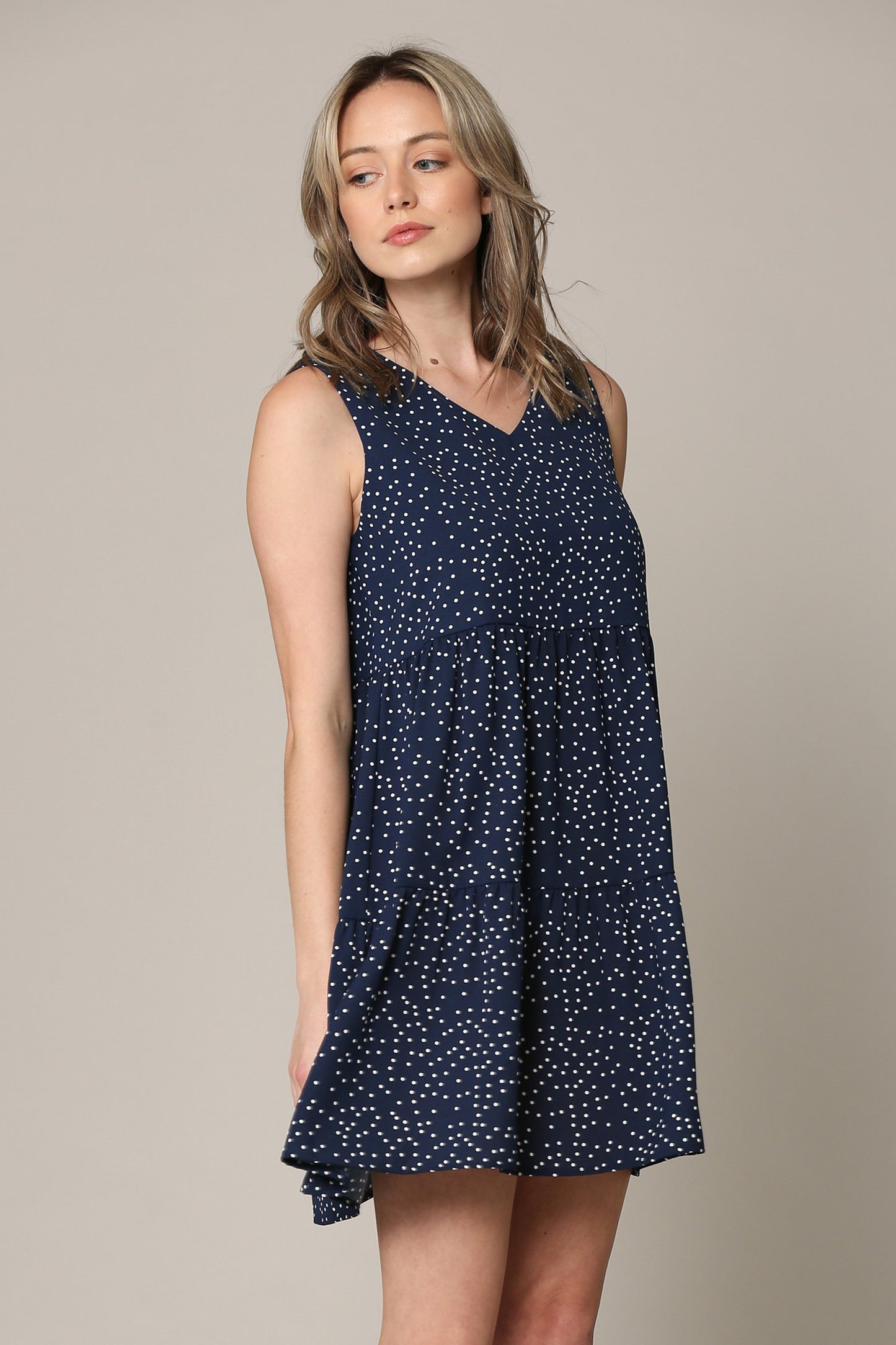 Tiered Swing Dress