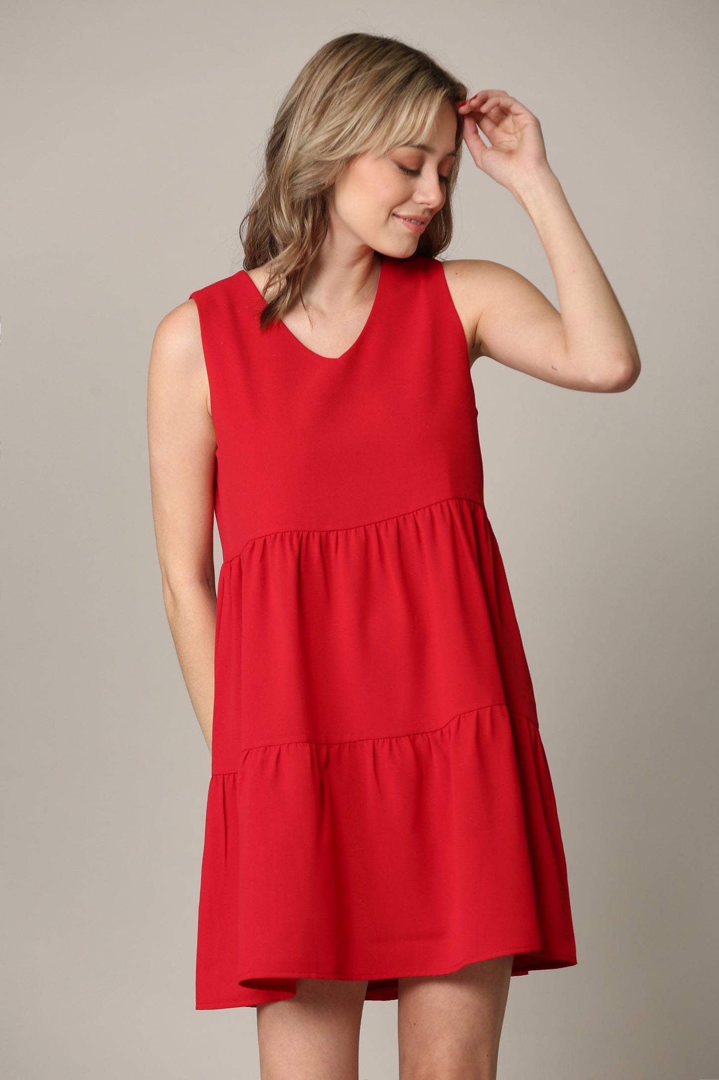 Tiered Swing Dress