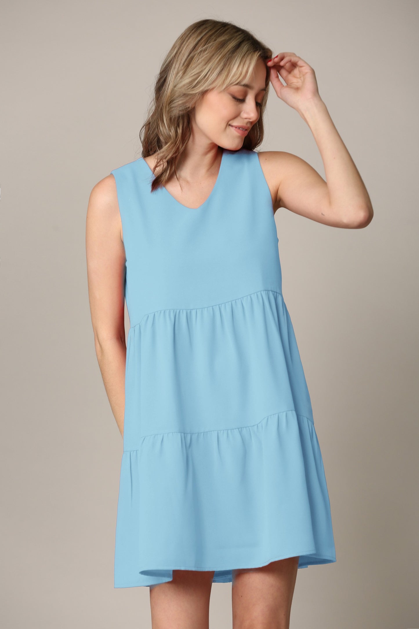 Tiered Swing Dress