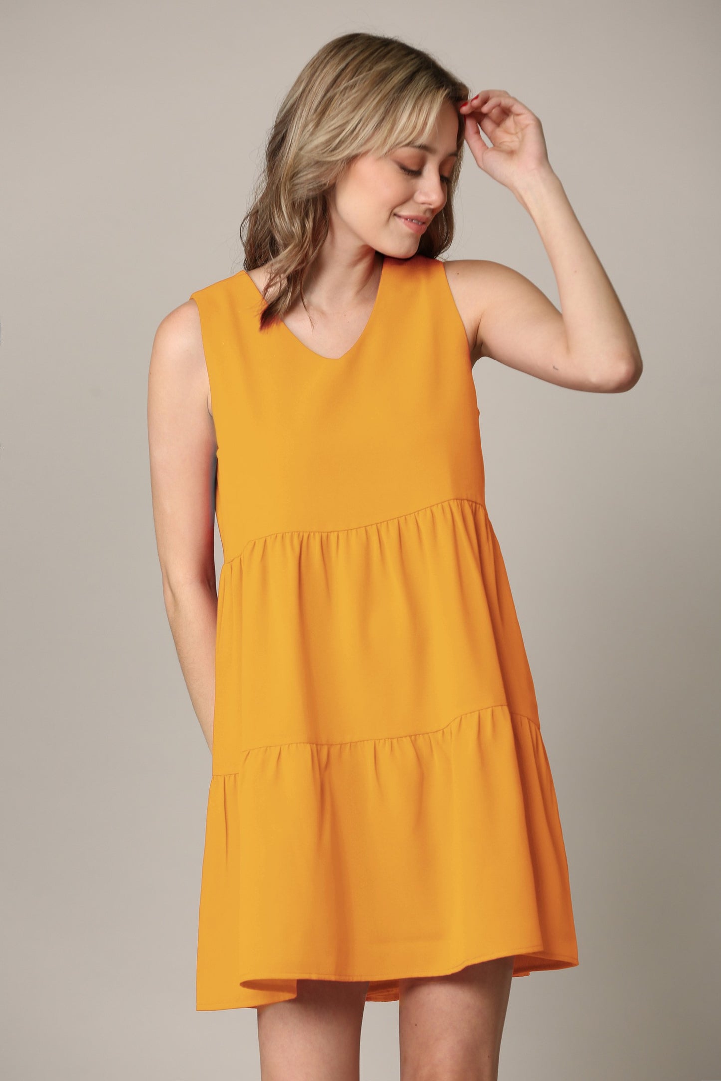 Tiered Swing Dress