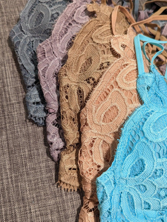Vintage Crochet Lace Bralette